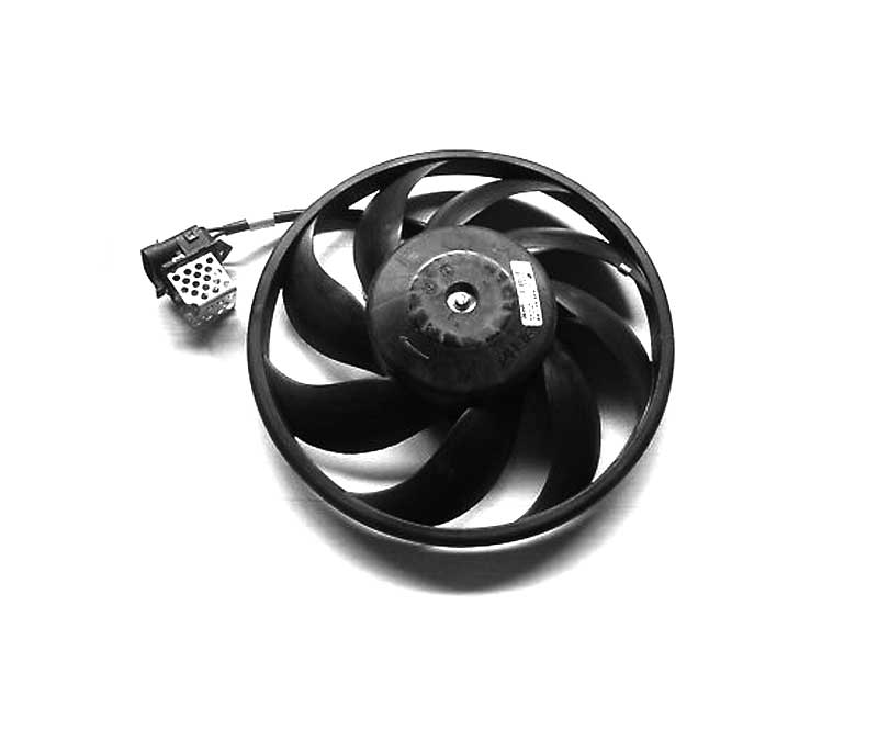 Electroventilador de radiador con aire acondicionado