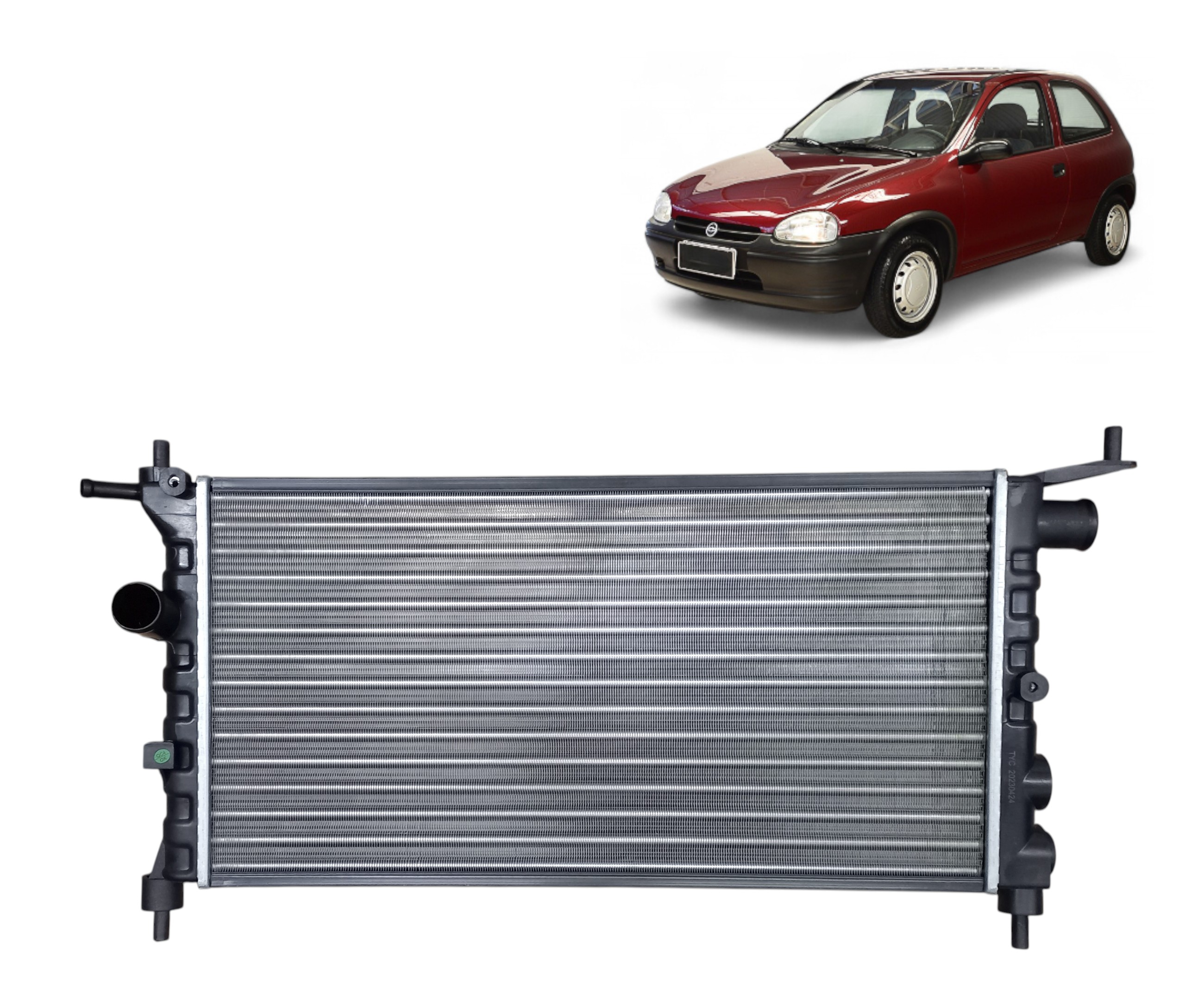 RADIADOR MOTOR (1.4/1.6 EFI S/A.A)