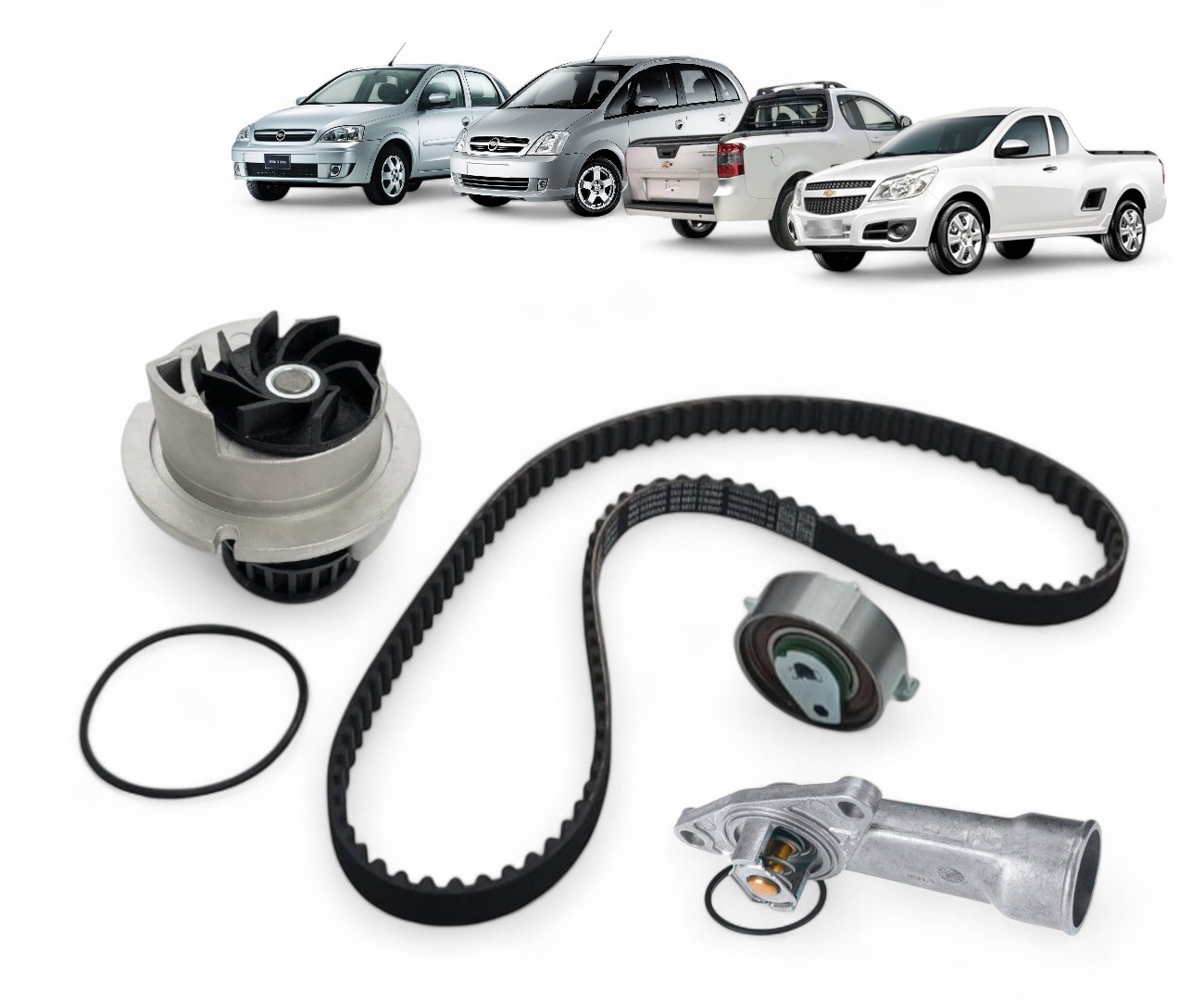 KIT DISTRIBUCION COMPLETO MOTOR CORSA 2 - MERIVA - MONTANA 1.8